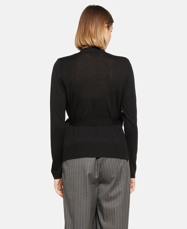 Woll-Strickjacke
