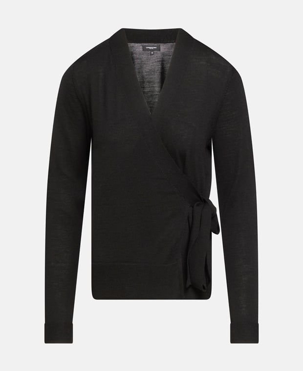 Woll-Strickjacke