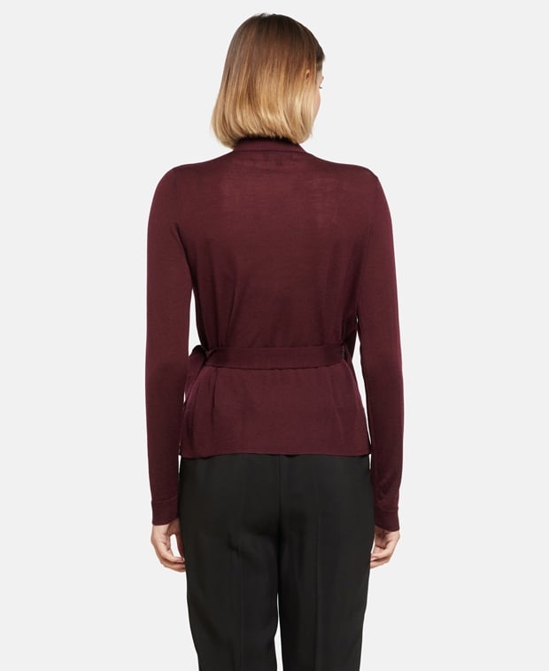 Woll-Strickjacke