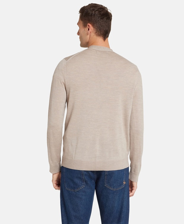 Woll-Strickjacke
