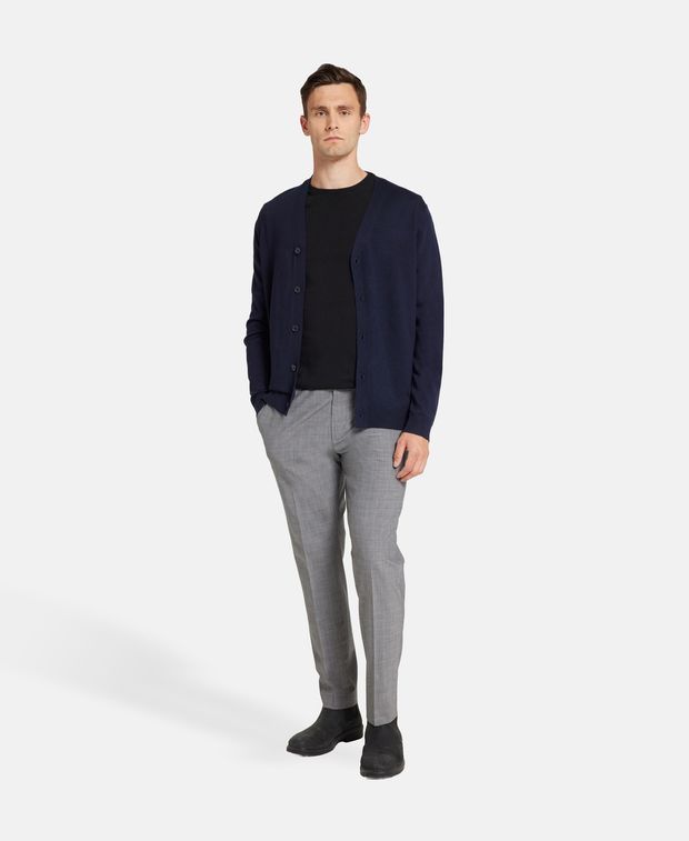 Woll-Strickjacke
