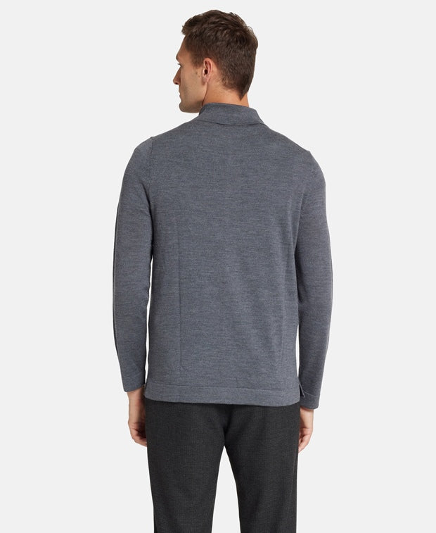 Woll-Strickjacke