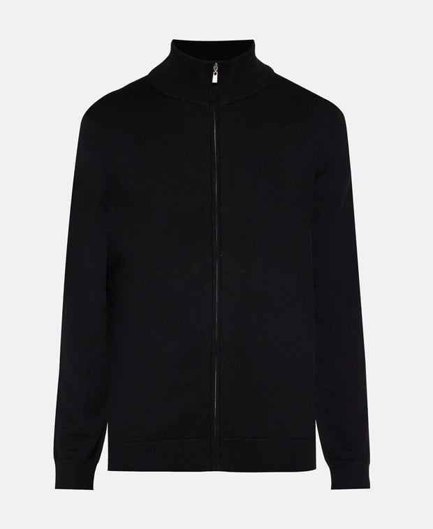 Woll-Strickjacke