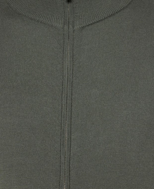 Woll-Strickjacke