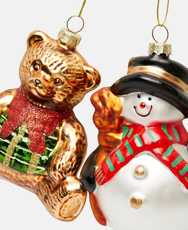 Weihnachtskugeln, 4er-Set