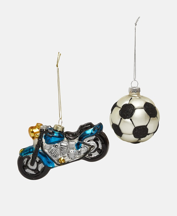 Weihnachtskugeln, 4er-Set