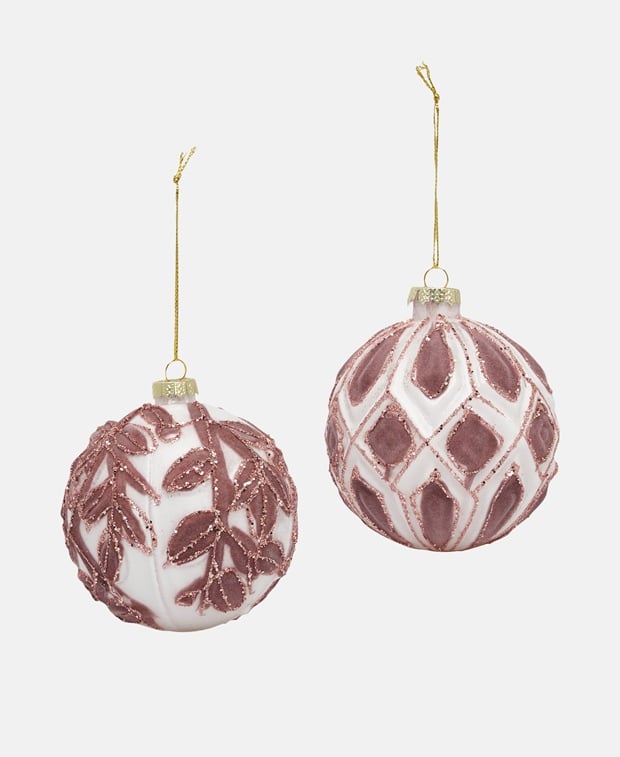 Weihnachtskugeln, 4er-Set
