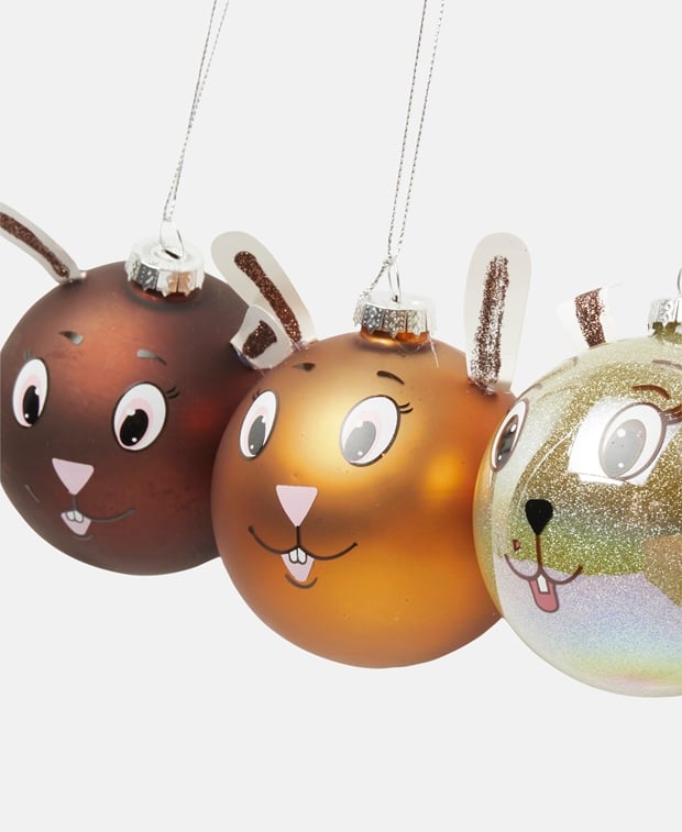 Weihnachtskugeln, 6er-Set