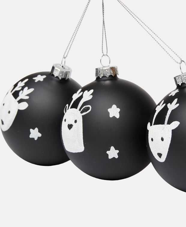 Weihnachtskugeln, 6er-Set