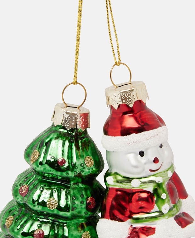 Weihnachtskugeln, 4er-Set