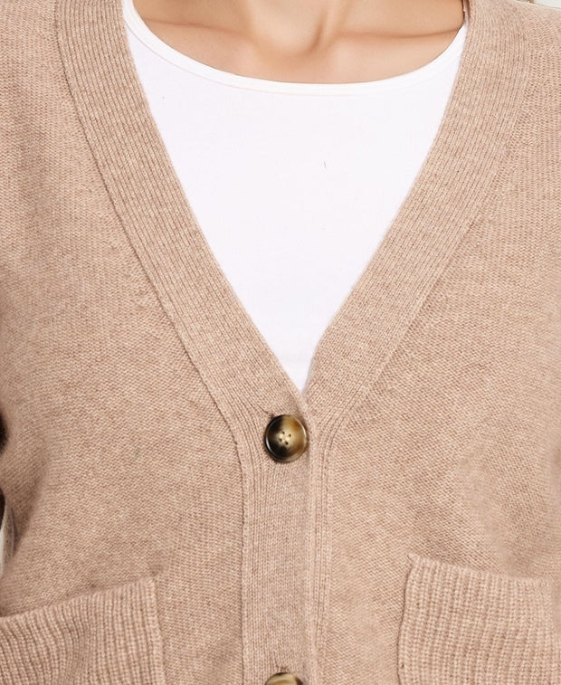Woll-Strickjacke