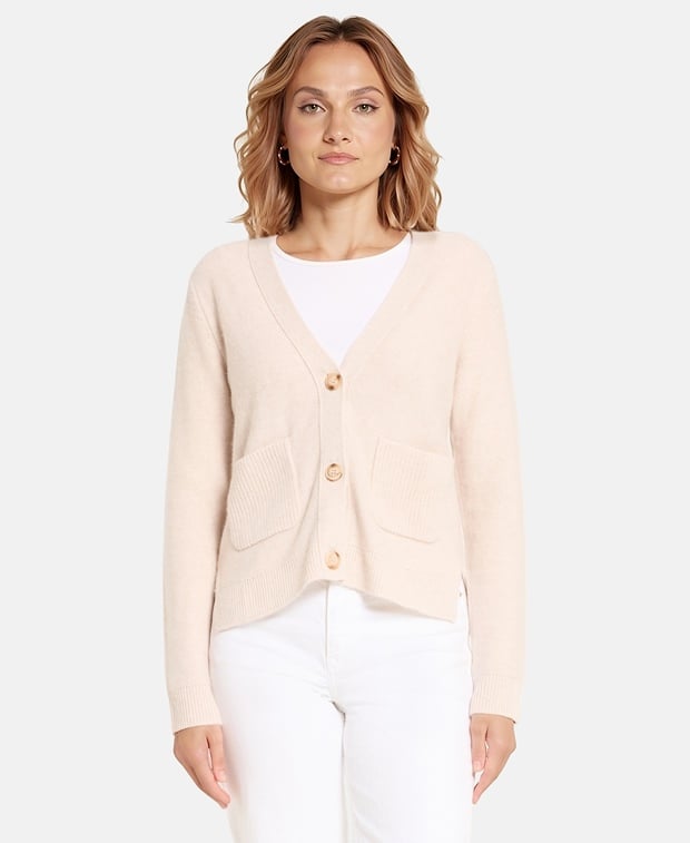 Woll-Strickjacke