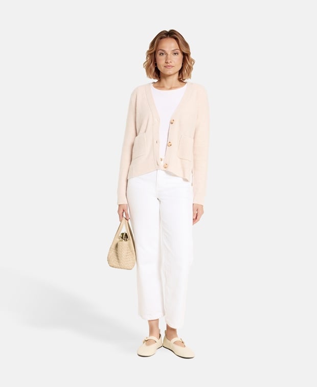 Woll-Strickjacke