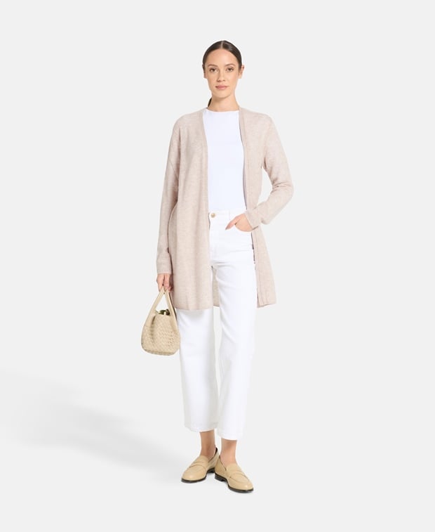 Kaschmir-Strickjacke