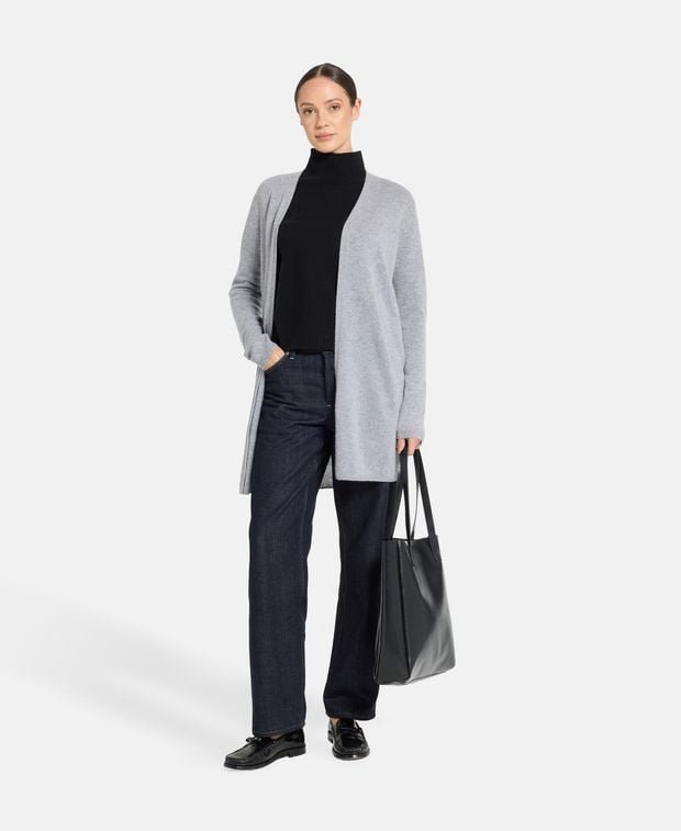 Kaschmir-Strickjacke