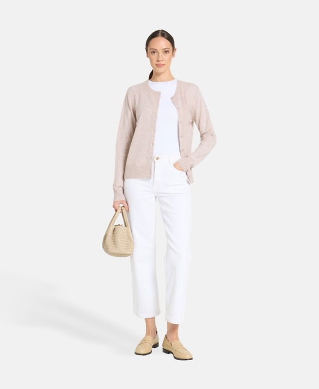 Kaschmir-Strickjacke