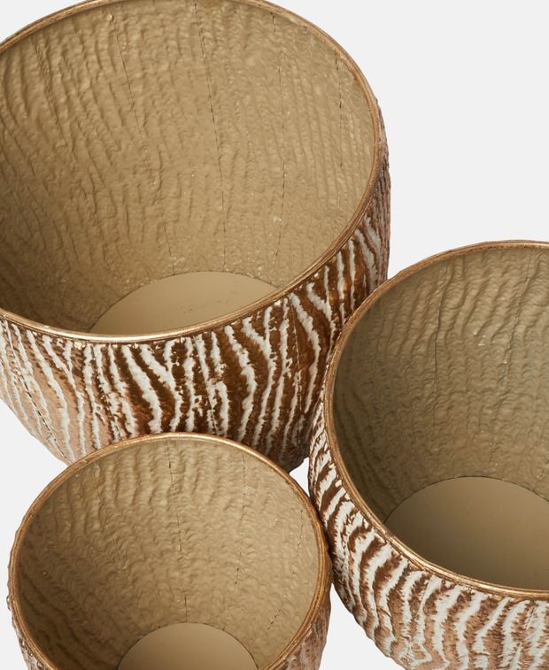 Blumentopf-Set, 3tlg.