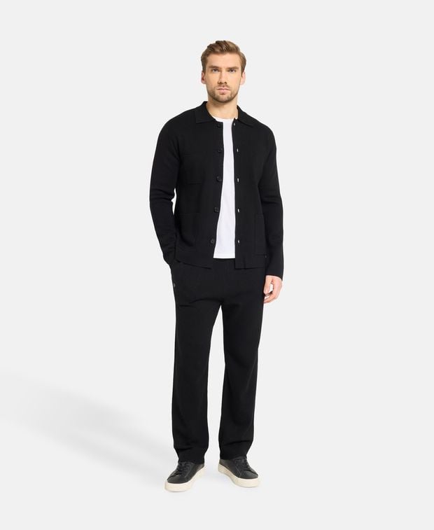 Woll-Strickjacke