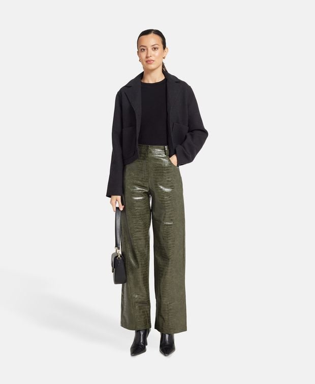 Kunstleder Hose