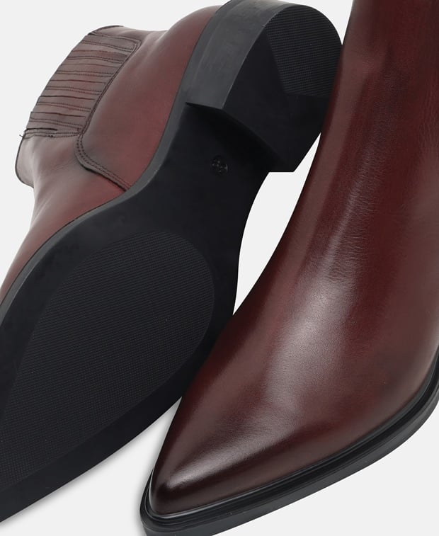 Stiefeletten Bordo