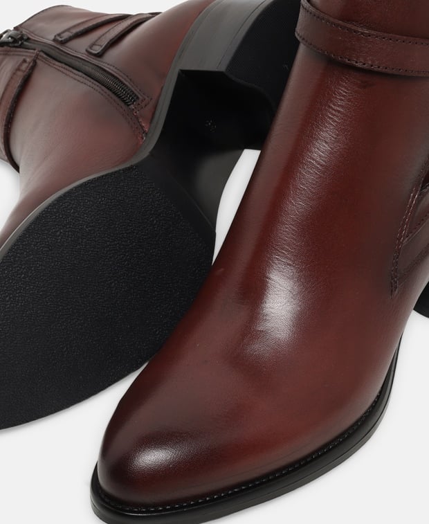 Stiefeletten Bordo