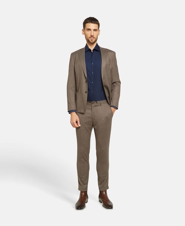 Langarmhemd - Slim Fit