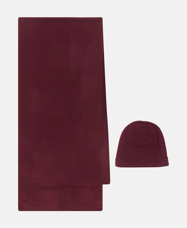 Woll- Mütze & Schal Set