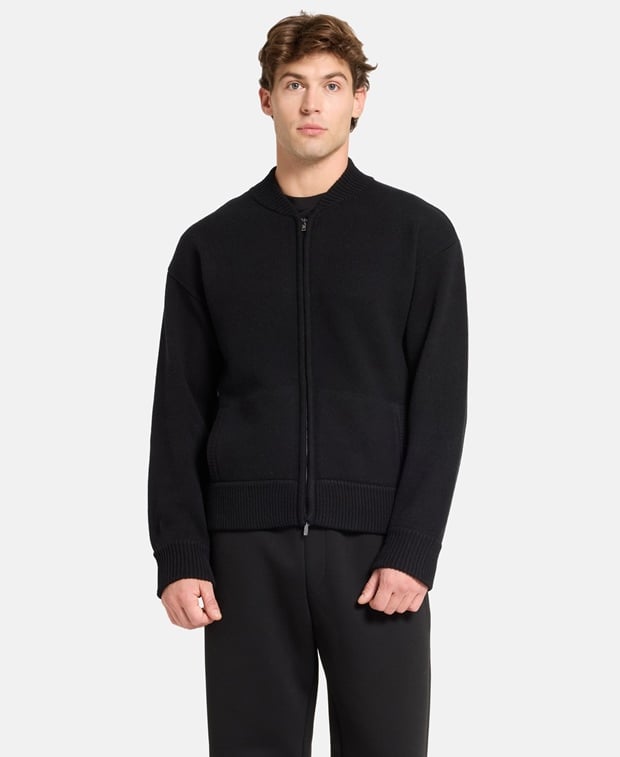 Woll-Strickjacke