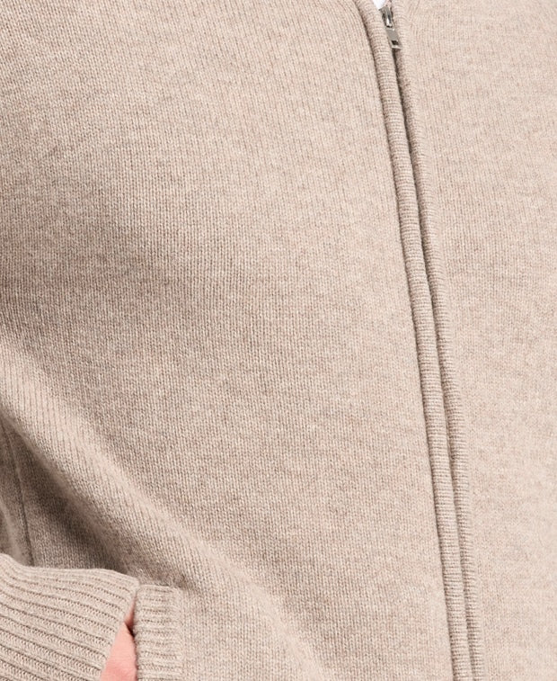 Woll-Strickjacke