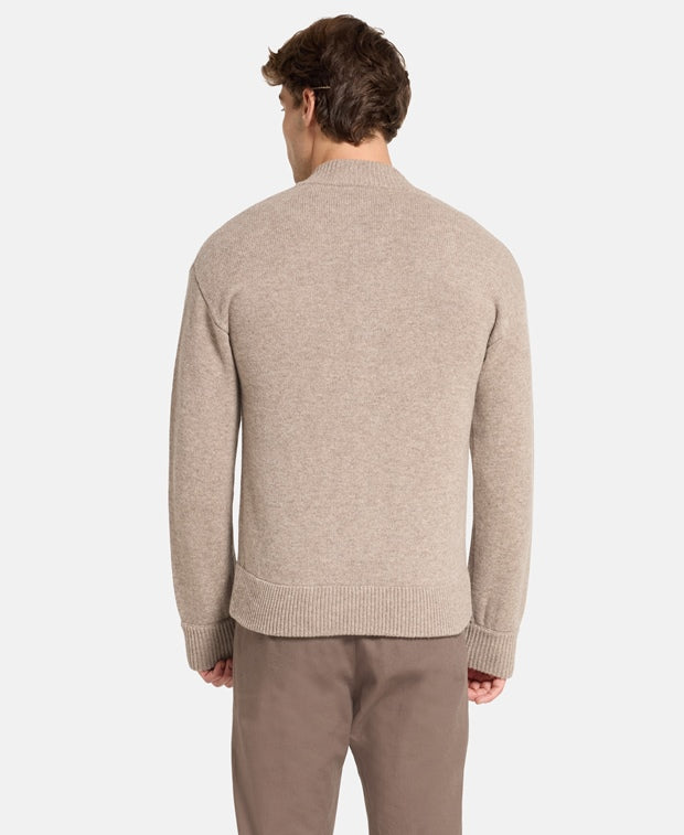 Woll-Strickjacke