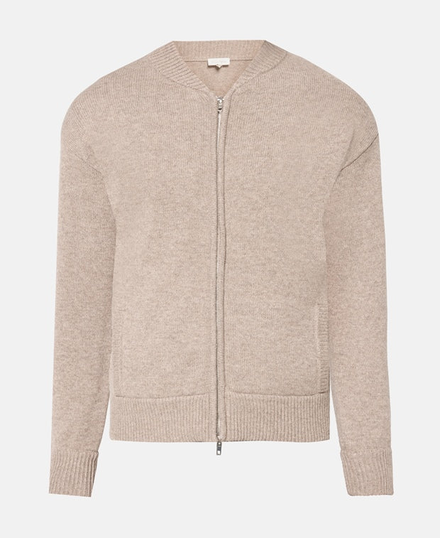 Woll-Strickjacke