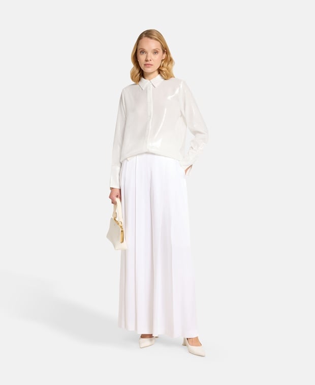 Paillettenbluse