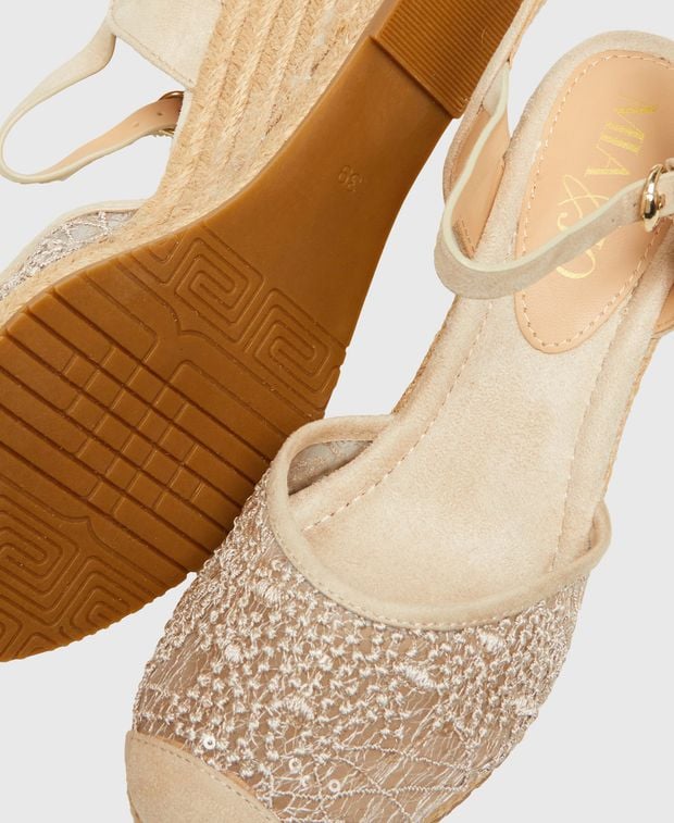 Keil-Espadrilles Cantn