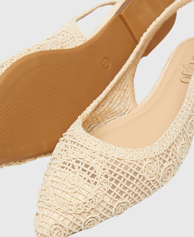 Slingback-Ballerina Khan