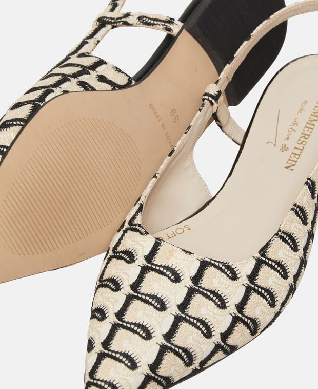 Slingback-Ballerina Zisne