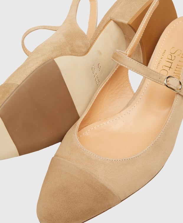 Slingback Pumps Camoscio