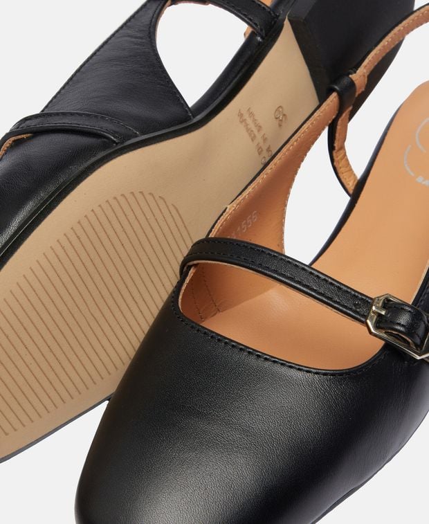 Slingback-Ballerina Napa