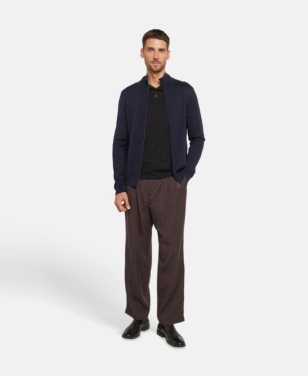 Woll-Strickjacke