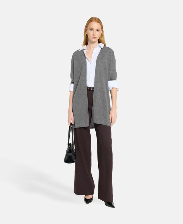 Kaschmir-Strickjacke