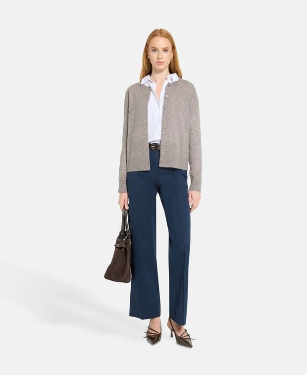 Kaschmir-Strickjacke