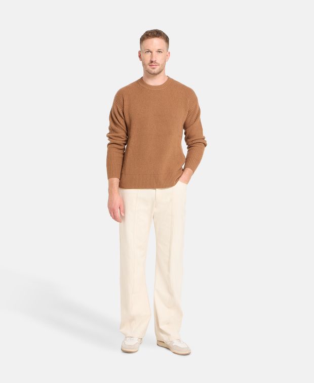 Wollpullover mit Kaschmiranteil