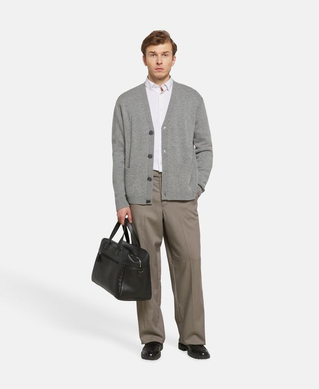 Woll-Strickjacke