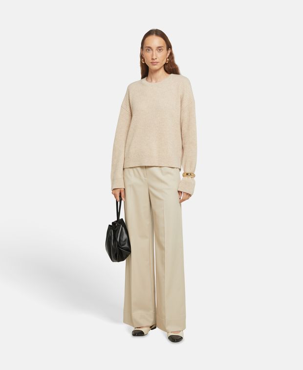 Wollpullover mit Kaschmiranteil