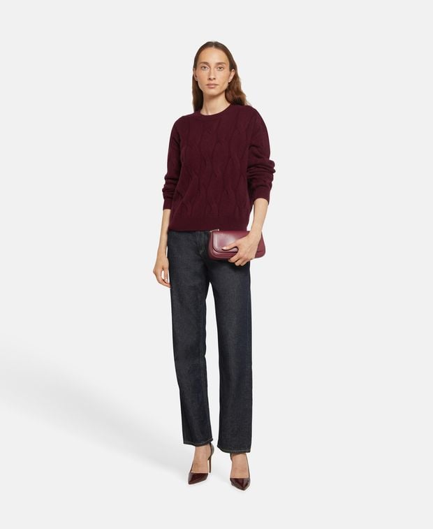 Wollpullover mit Kaschmiranteil