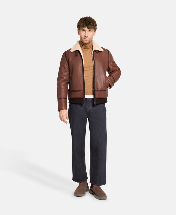 Lammleder-Jacke