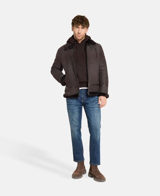Lammleder-Jacke
