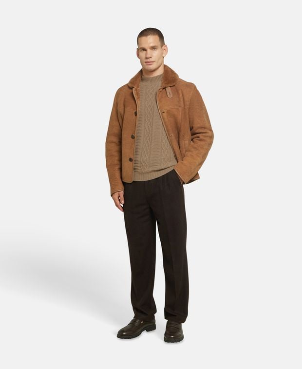 Pullover mit Wollanteil