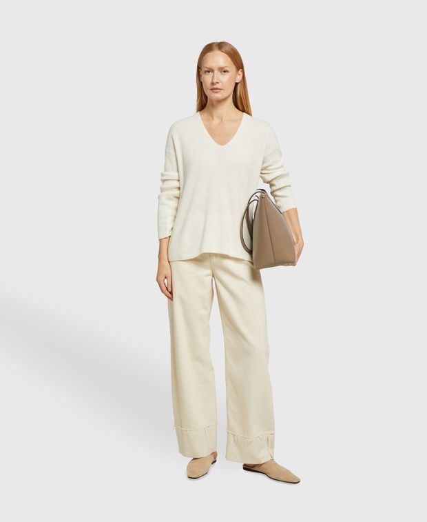 Pullover mit Wollanteil