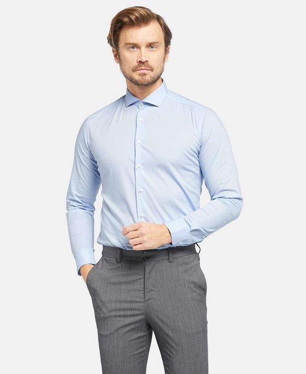 Langarmhemd - Slim Fit
