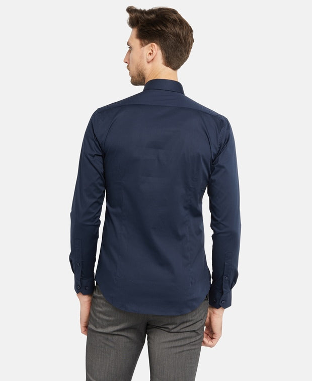 Langarmhemd - Slim Fit